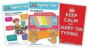 TTO Typing Tips Poster Group