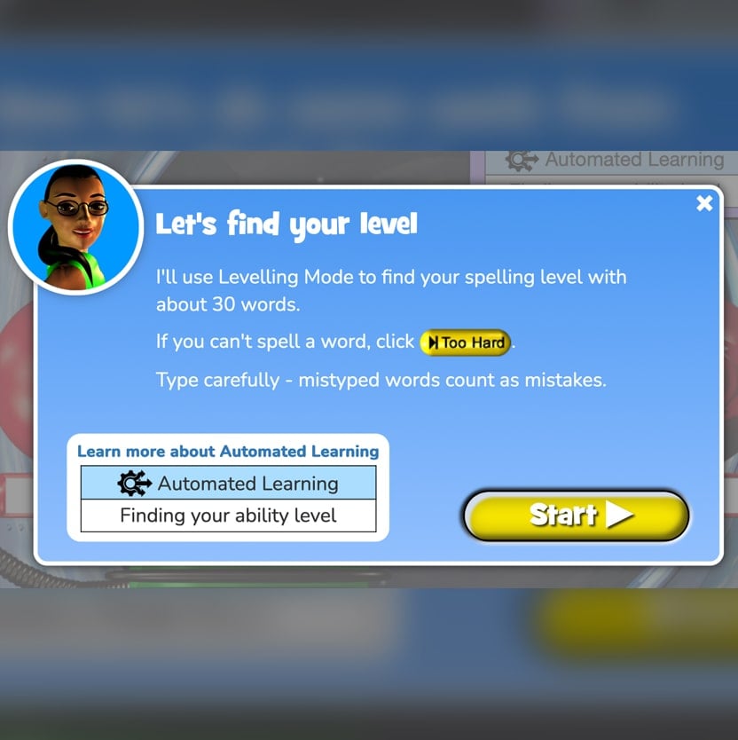 2. Enters Levelling Mode