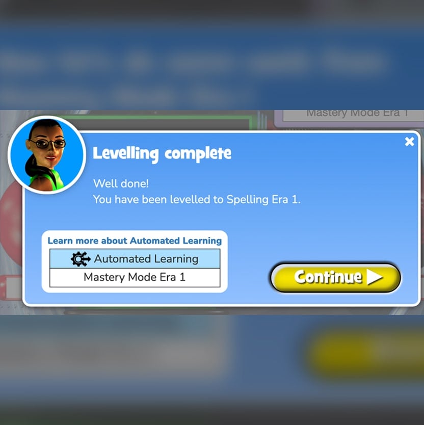 4. Levelling complete and Era allocated