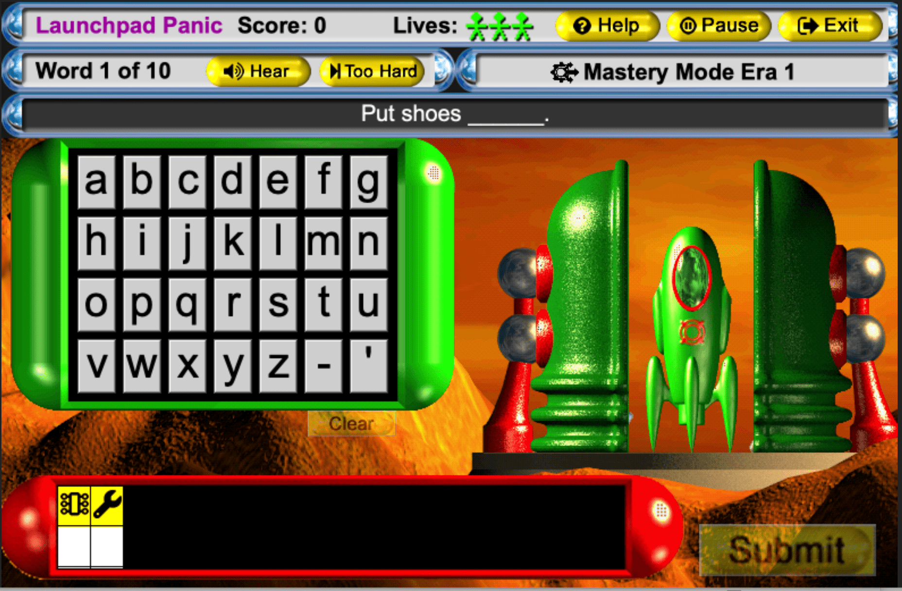 Launch Pad Panic