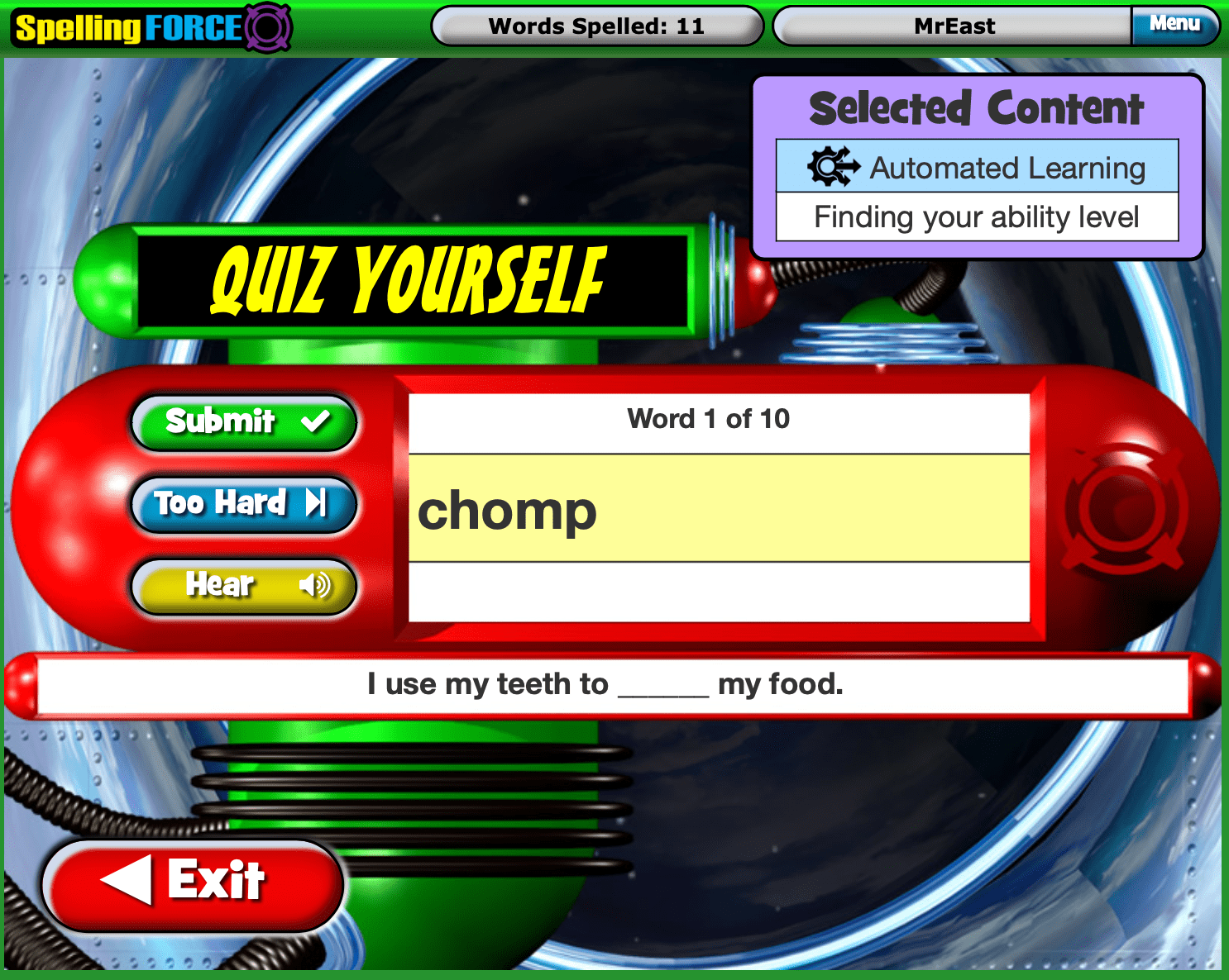 Spelling Force &raquo; Spelling Force