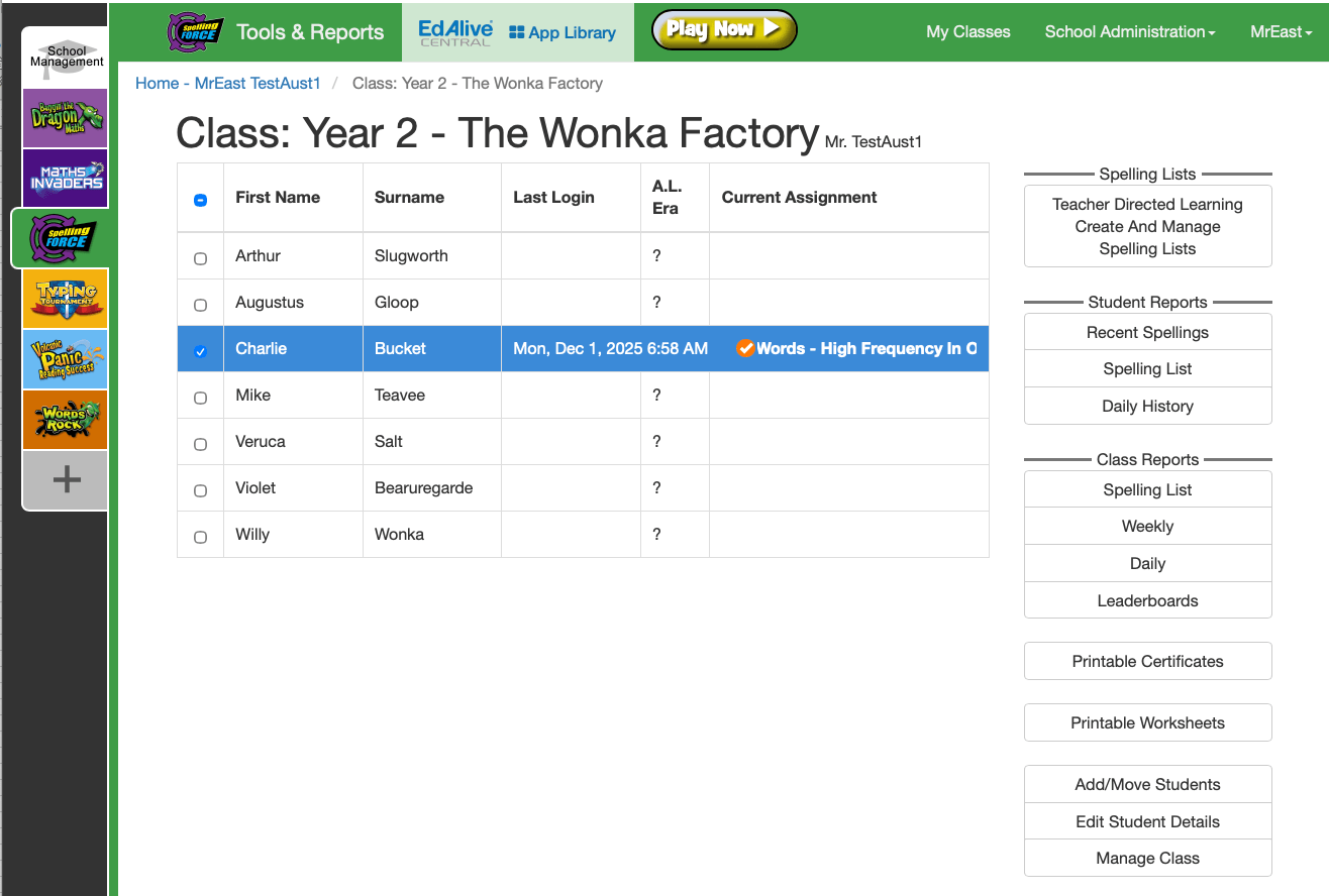 Tools and Reports